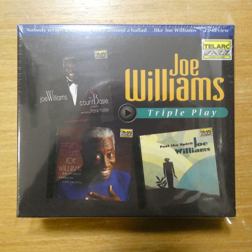 089408346125;【未開封/3CDBOX】JOE WILLIAMS / TRIPLE PLAY CD-83461の画像1