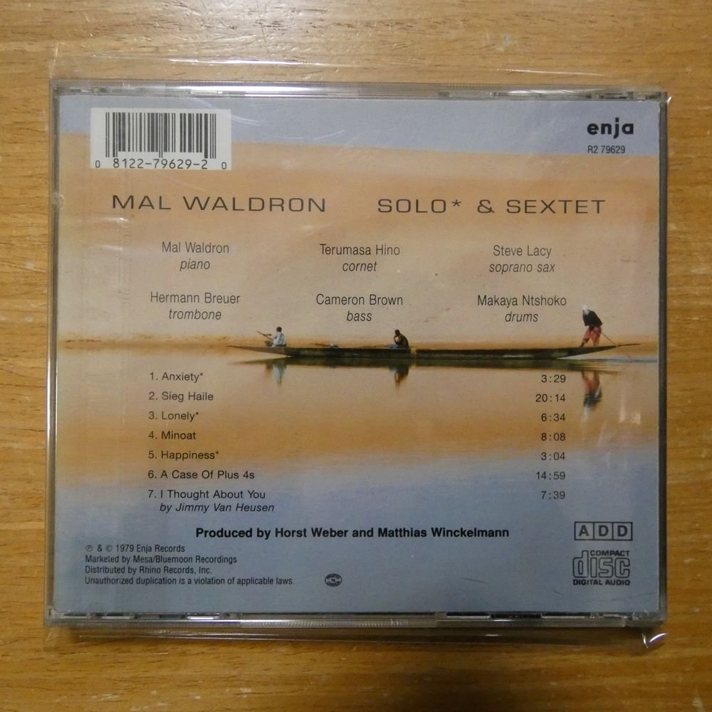 081227962920;【CD/enja】MAL WALDRON / MOODS R2-79629の画像2