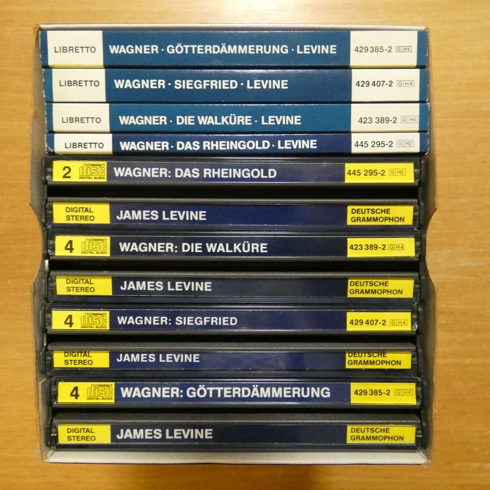 41096919;【14CD+ブックレットBOX/独盤】LEVINE / WAGNER:DER RING DES NIBELUNGENの画像2