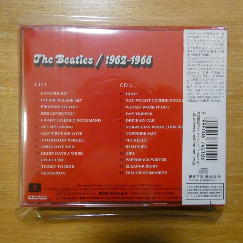 41097072;[2CD] The * Beatles / 1962-1966 год TOCP-51127.28