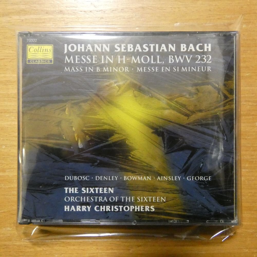 5023391703225;【未開封/2CD】SIXTEEN/CHRISTOPHERS / BACH:MESSE IN H-MOLL(70322)_画像1