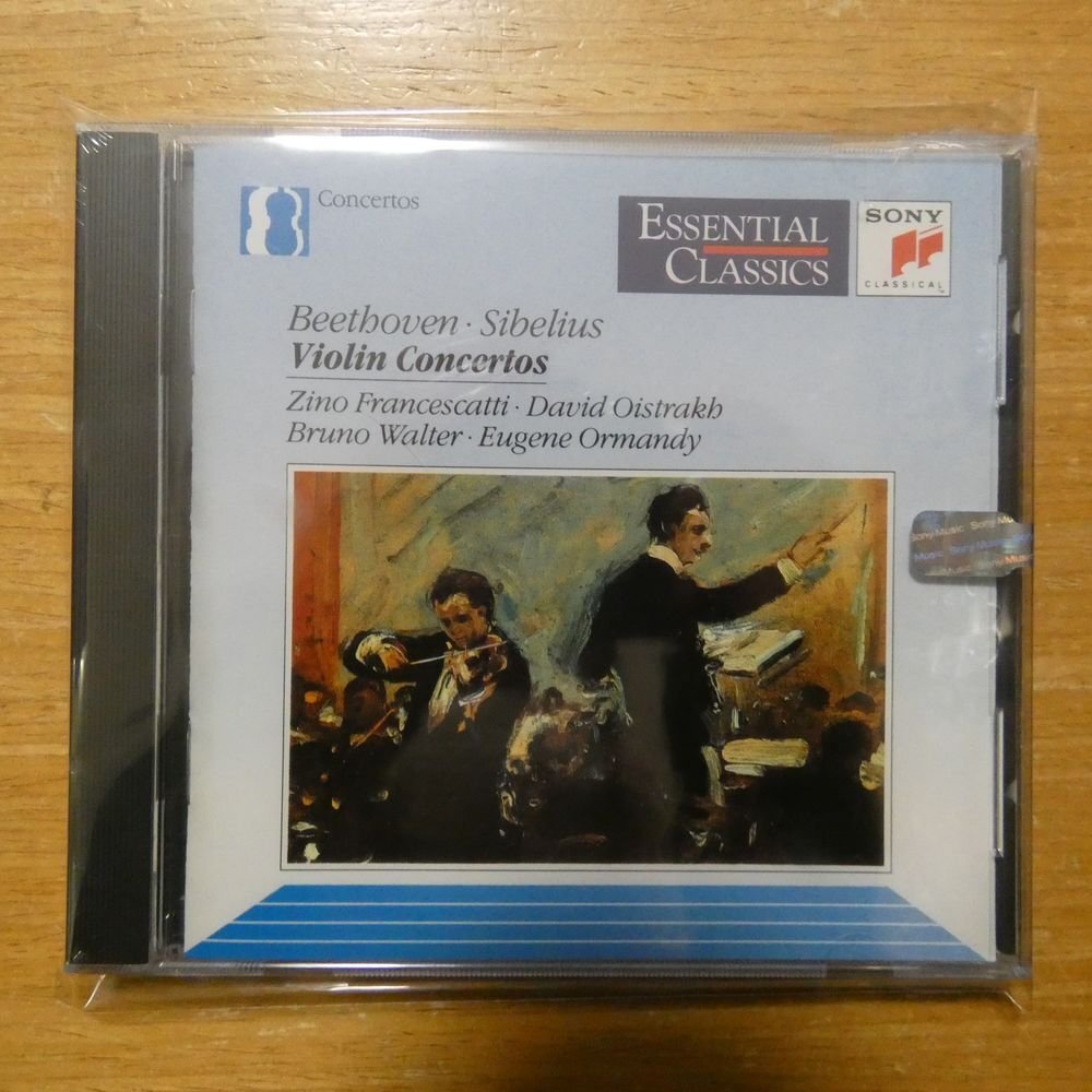 074644765922;【未開封/CD】FRANCESCATTI/OISTRAKH / BEETHOVEN/SIBELIUS:VIOLIN CONCERTOS(SBK47659)の画像1