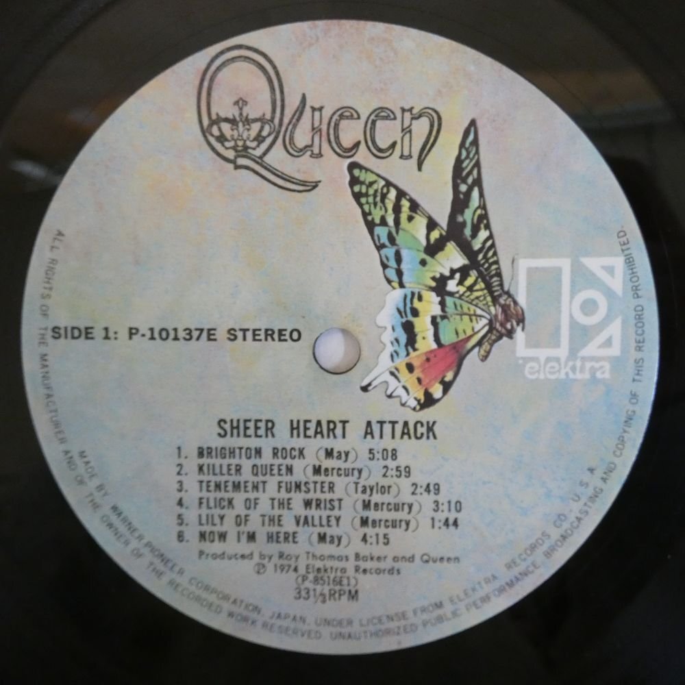 46071917;【国内盤】Queen クイーン / Sheer Heart Attack シアー・ハート・アタックの画像3
