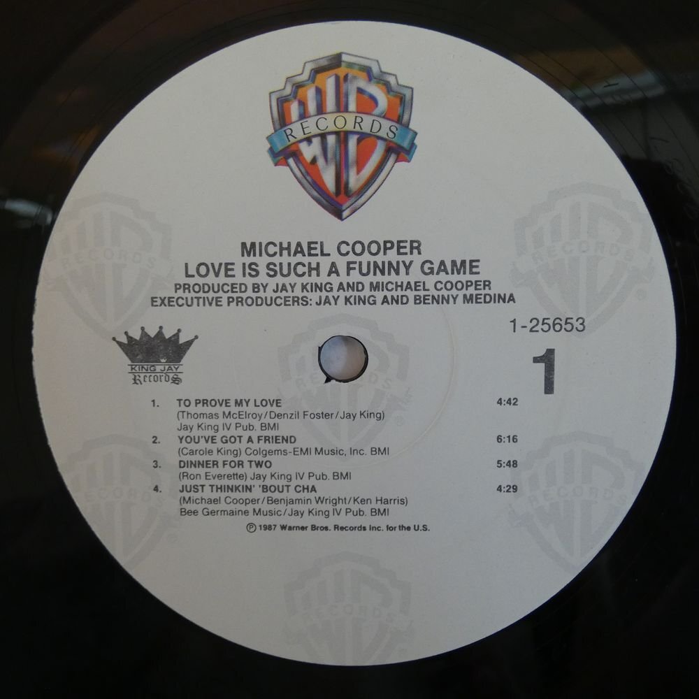 46072013;【US盤/美盤】Michael Cooper / Love Is Such A Funny Gameの画像3