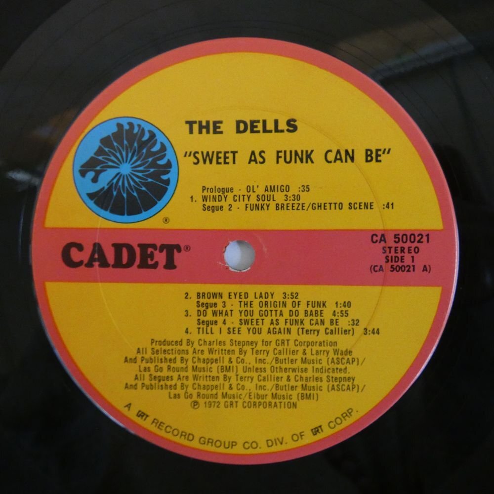 46071986;【US盤/シュリンク】The Dells / Sweet As Funk Can Beの画像3