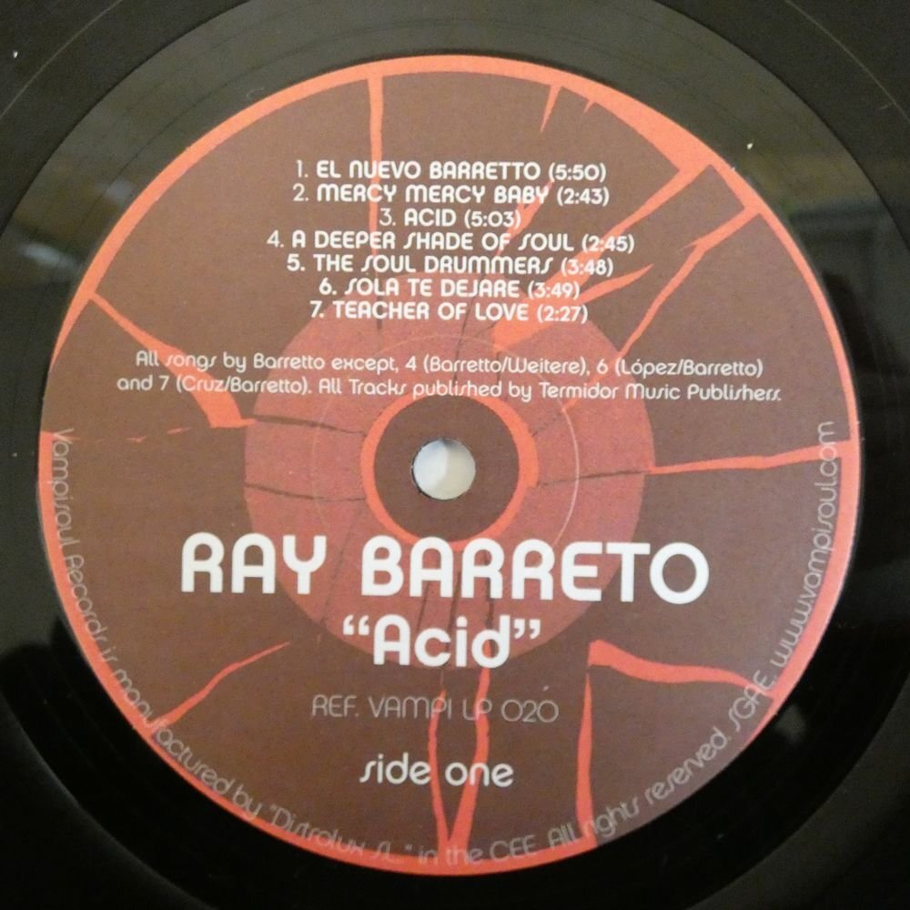 46072247;【Spain盤/Latin】Ray Barretto / Acid / Head Soundsの画像3