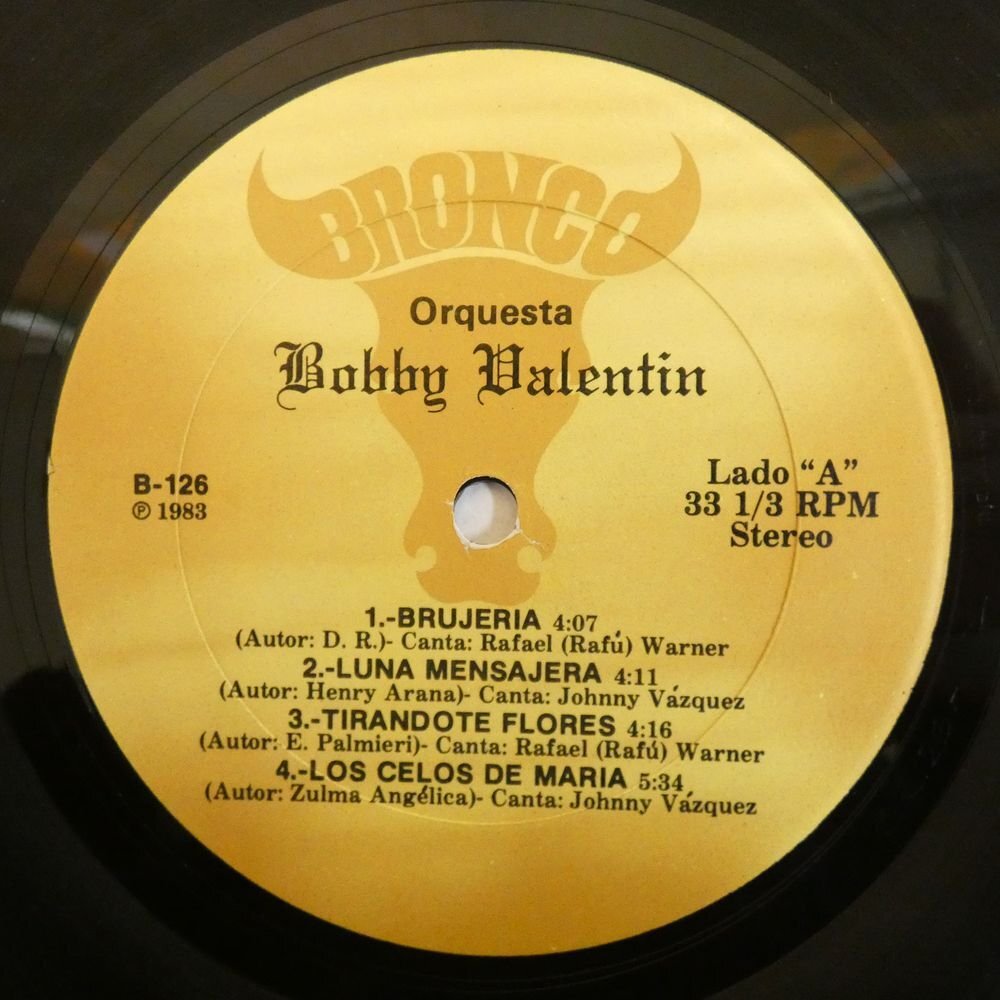 46072280;【US盤/Latin/シュリンク】Bobby Valentin / S・Tの画像3