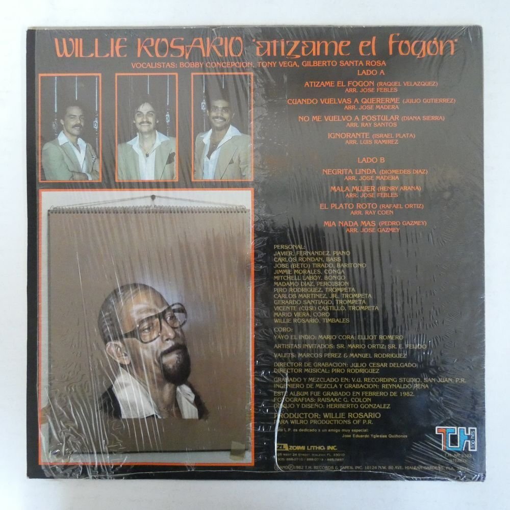 46072265;【US盤/Latin/シュリンク】Willie Rosario / Atizame El Fogonの画像2
