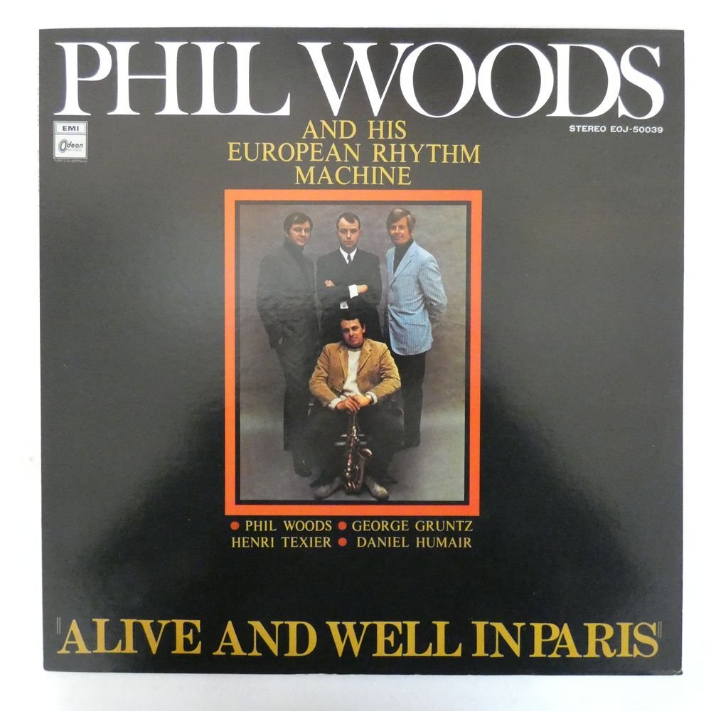 46072381;【国内盤/美盤】Phil Woods And His European Rhythm Machine / Alive And Well In Parisの画像1