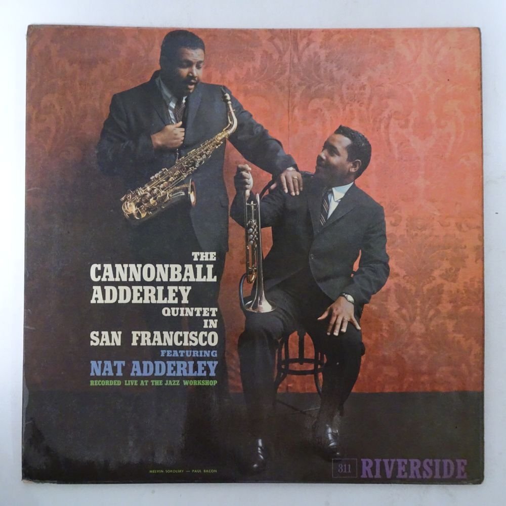 14030588;【UK初期プレス/RIVERSIDE/白青ラベル/MONO/フリップバック/コーティング】Cannonball Adderley / The ... San Franciscoの画像1