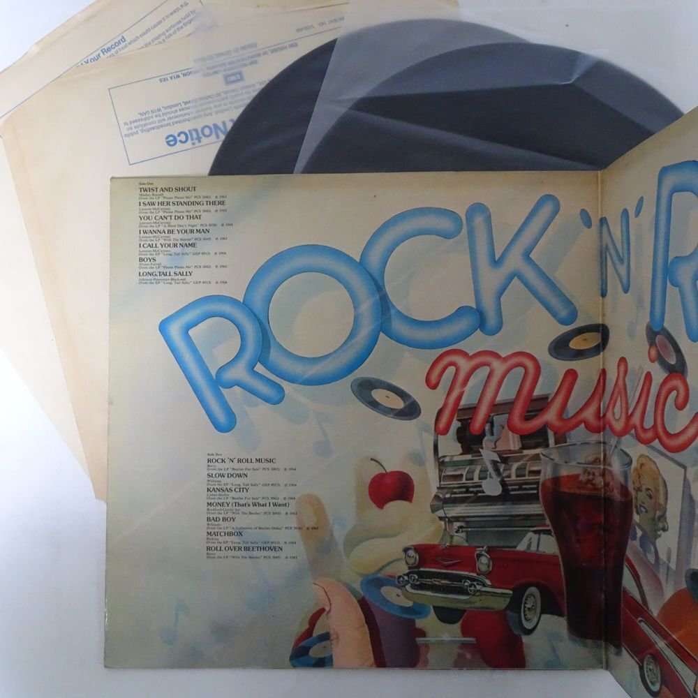 14030599;【UK盤/2LP/2EMI/フルコーティング/見開き】The Beatles / Rock 'N' Roll Music_画像2