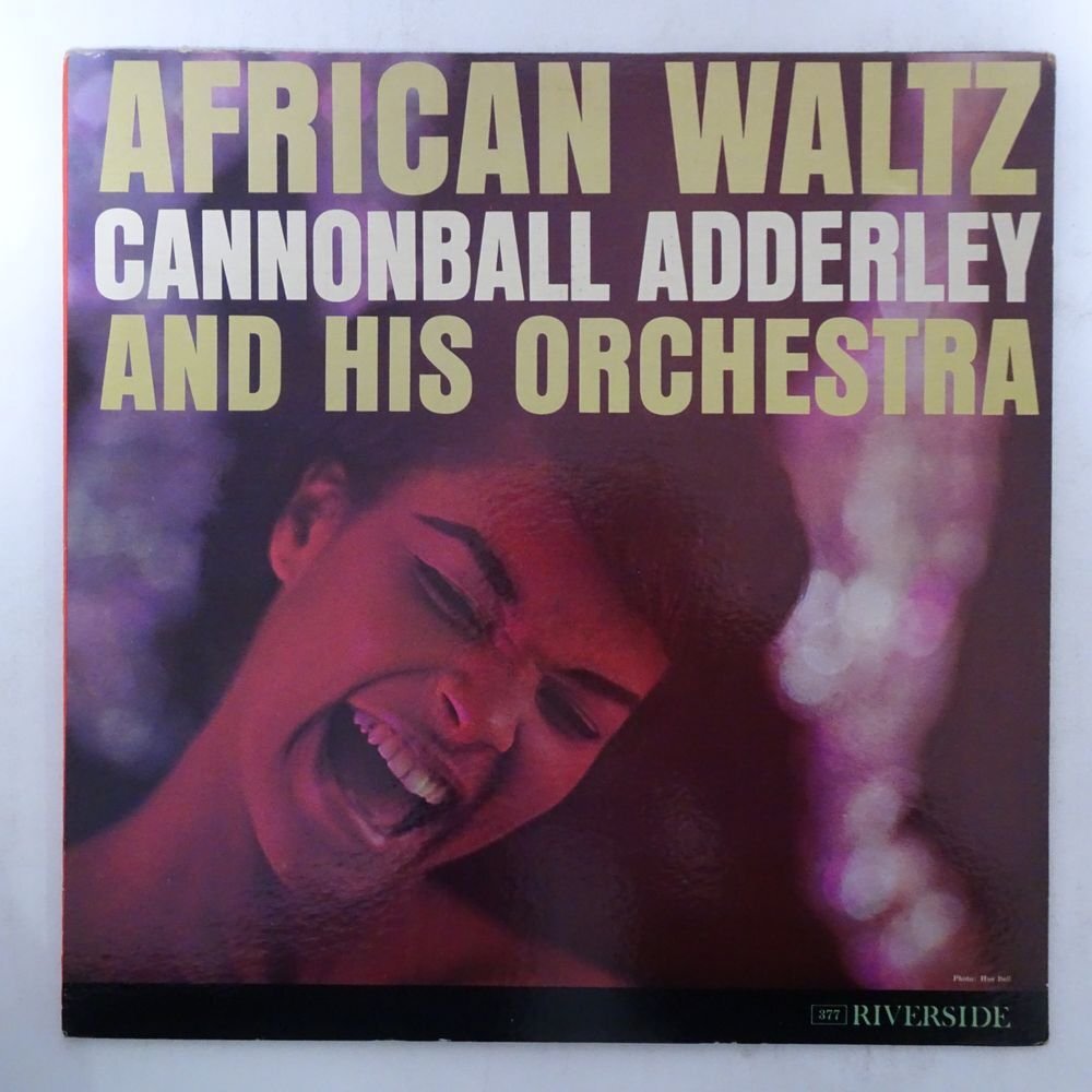 14030581;【US盤/RIVERSIDE/青大ラベル/深溝/MONO】Cannonball Adderley And His Orchestra / African Waltzの画像1