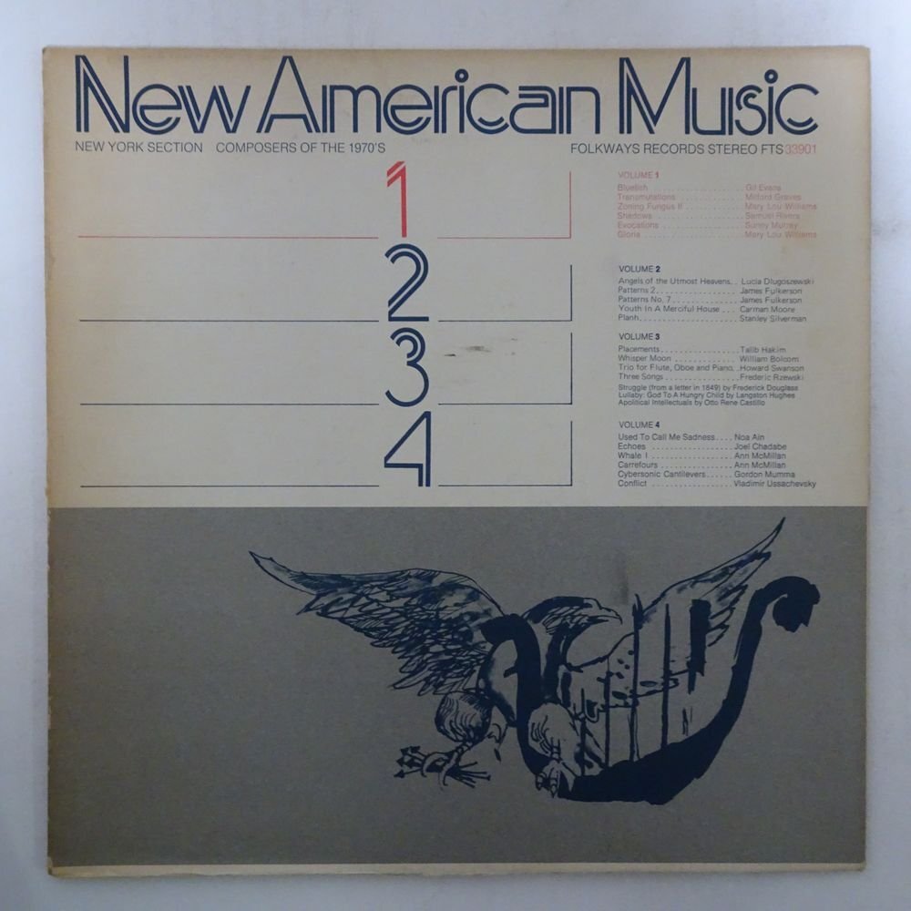 14030580;【US盤/Folkways】V.A. (Gil Evans, Milford Graves, Sunny Murray ほか) / New American Music Volume 1の画像1