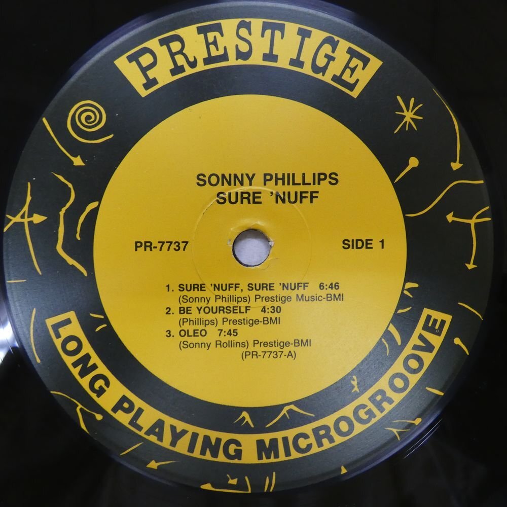 46072507;【国内盤/Prestige】Sonny Phillips/Sure 'Nuff_画像3