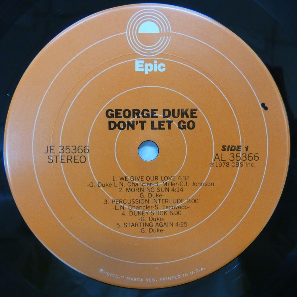 46072521;【US盤】George Duke / Don't Let Goの画像3