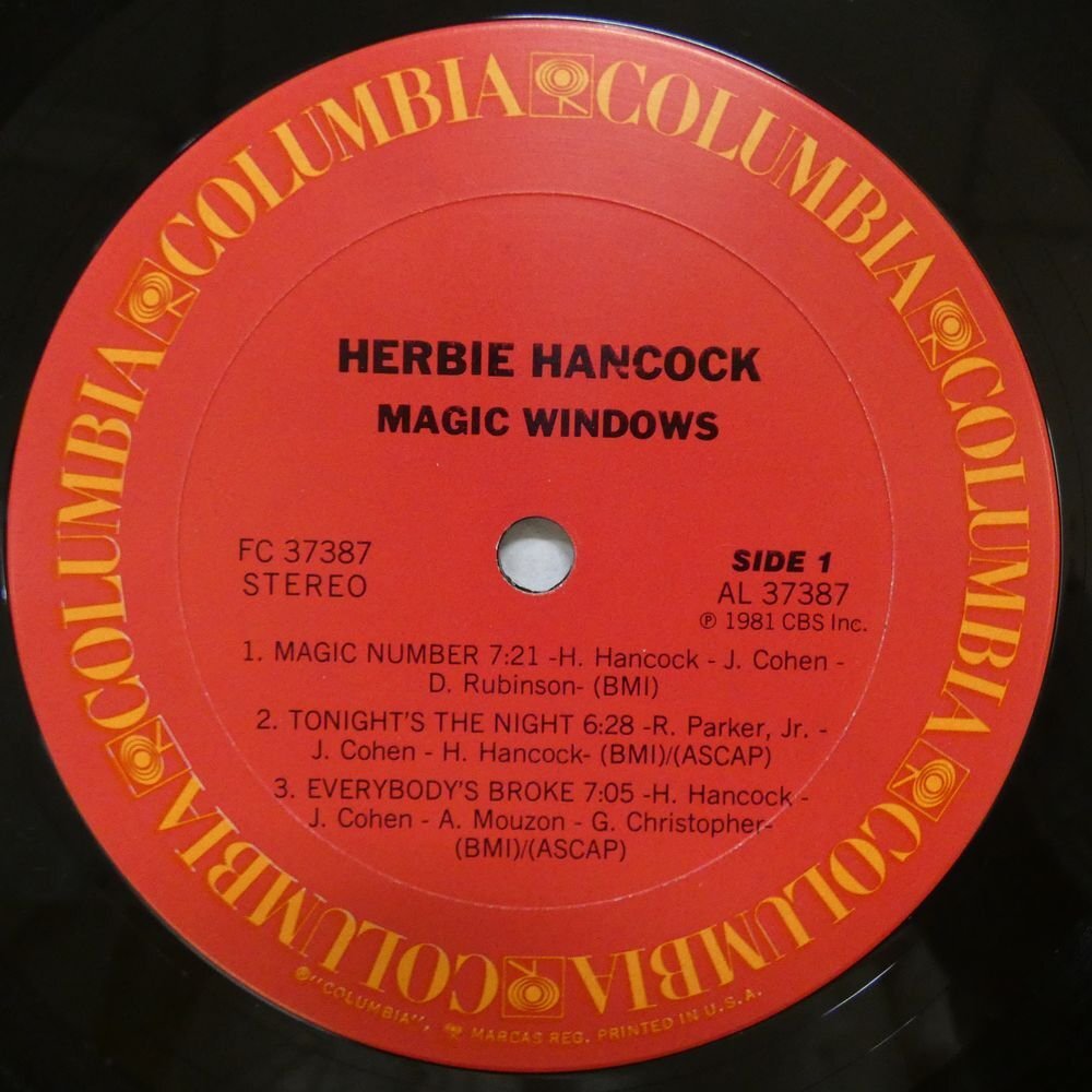 46072525;【US盤/美盤】Herbie Hancock / Magic Windowsの画像3