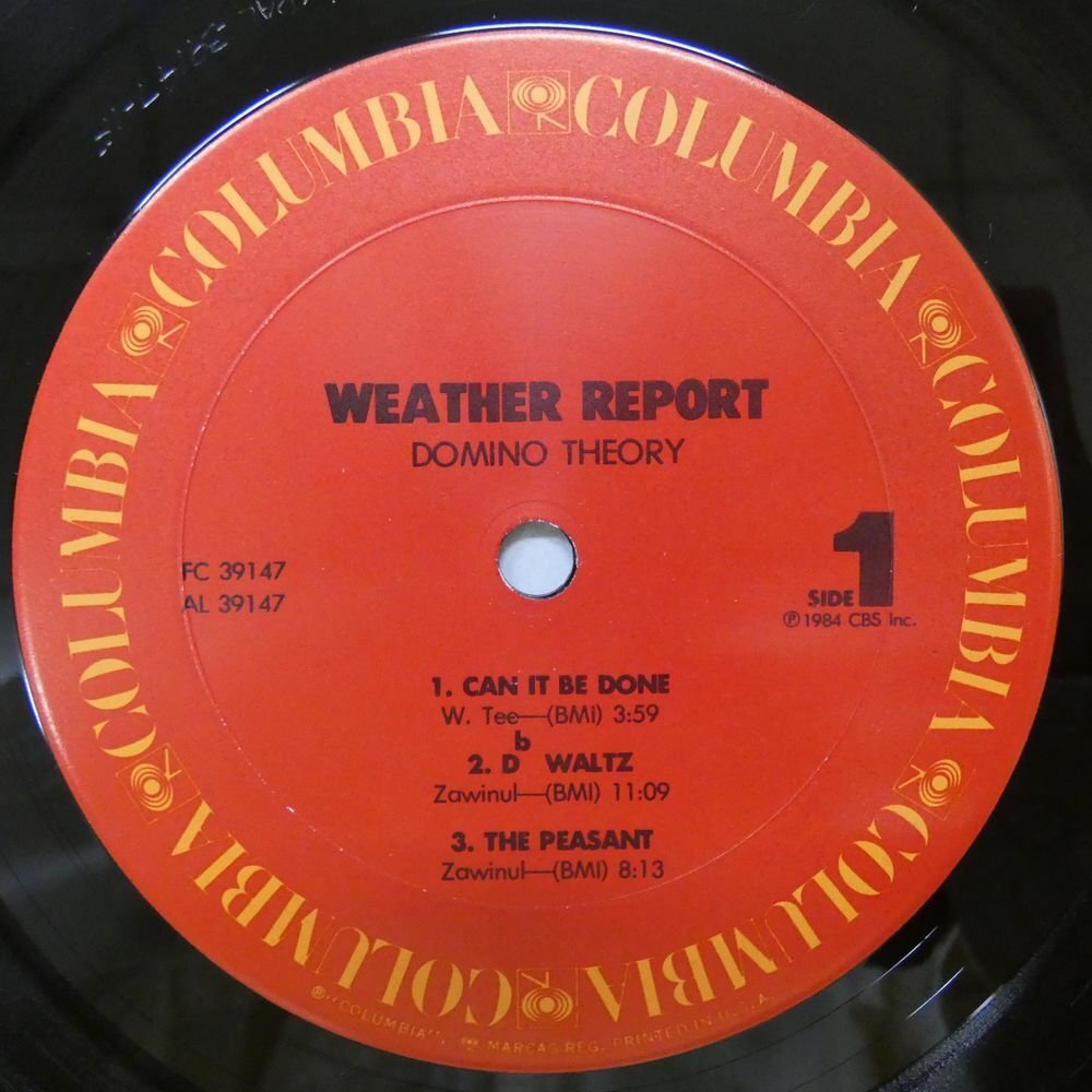 46072560;【US盤】Weather Report / Domino Theoryの画像3