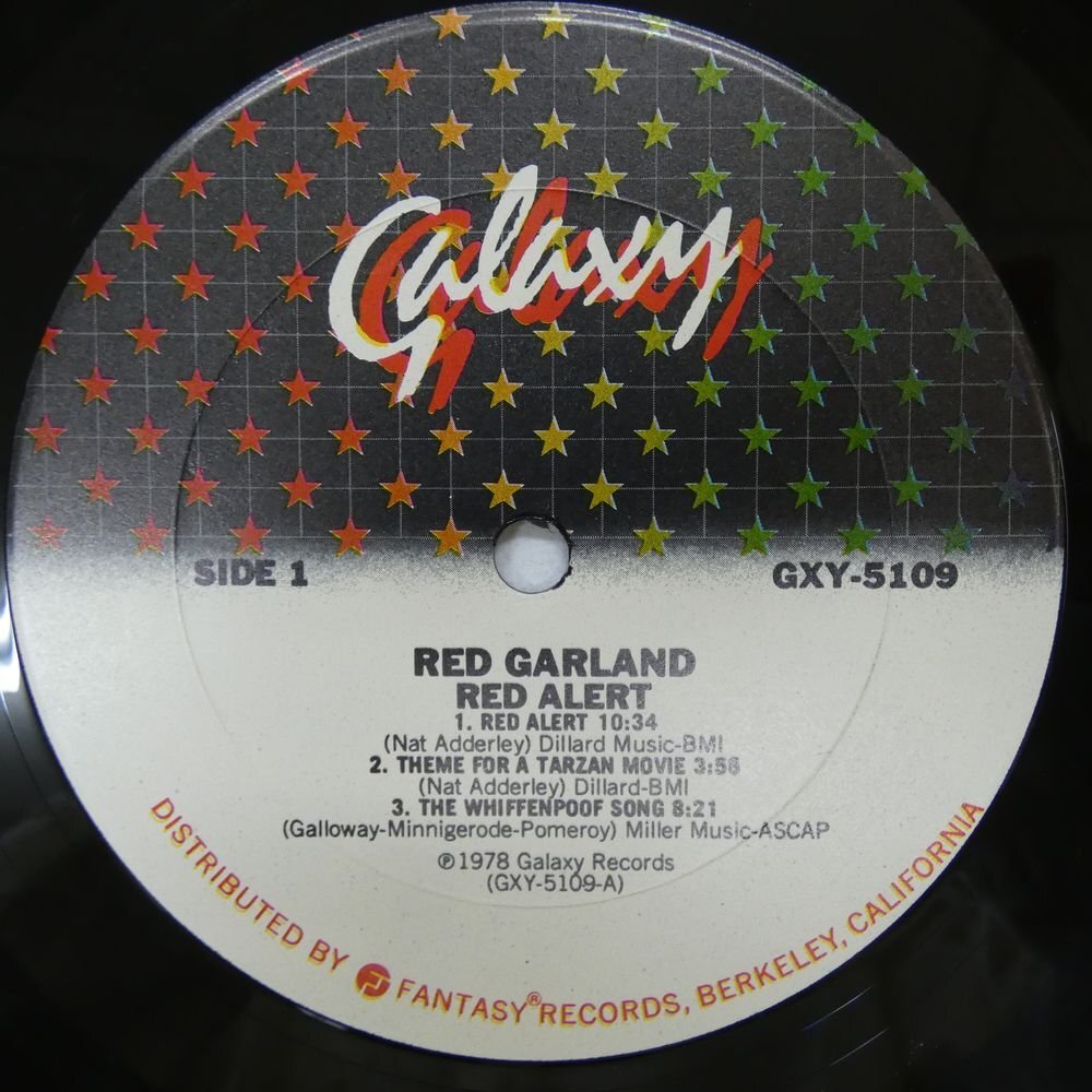 46072517;【US盤/Galaxy】Red Garland / Red Alertの画像3