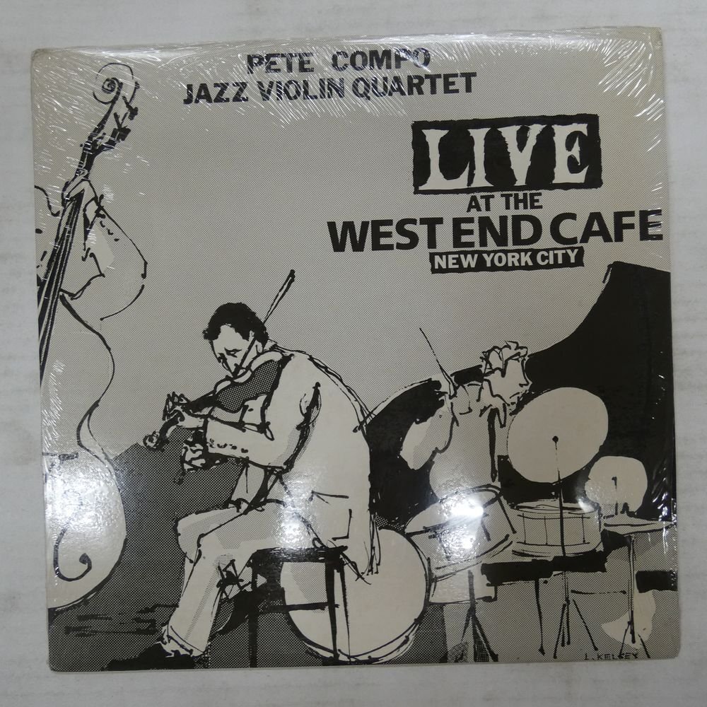46072550;【US盤/シュリンク】Pete Compo Jazz Violin Quartet / Live At The West End Cafe New York Cityの画像1