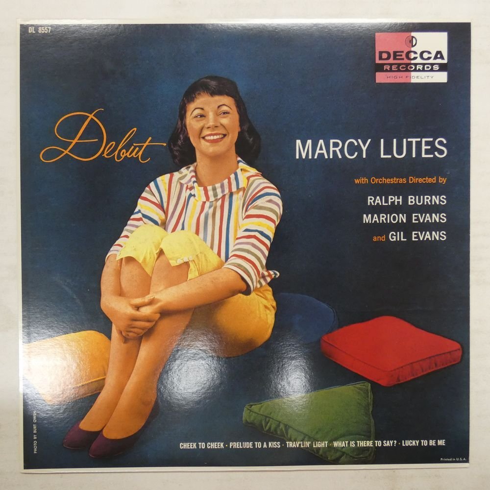 46072603;【国内盤/DECCA/MONO/美盤】Marcy Lutes / Debutの画像1
