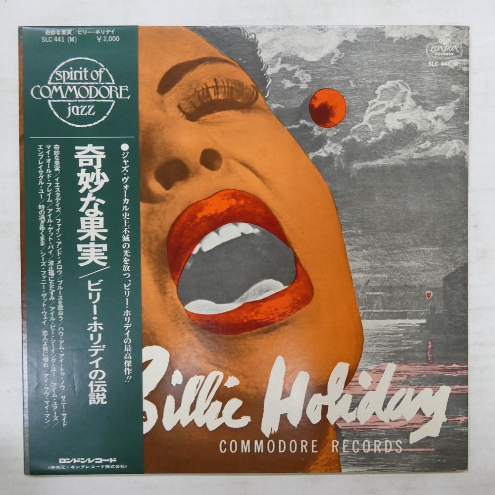 46072599;【帯付/補充票/見開き】Billie Holiday / Sixteen Of Her Greatest Interpretations 奇妙な果実の画像1