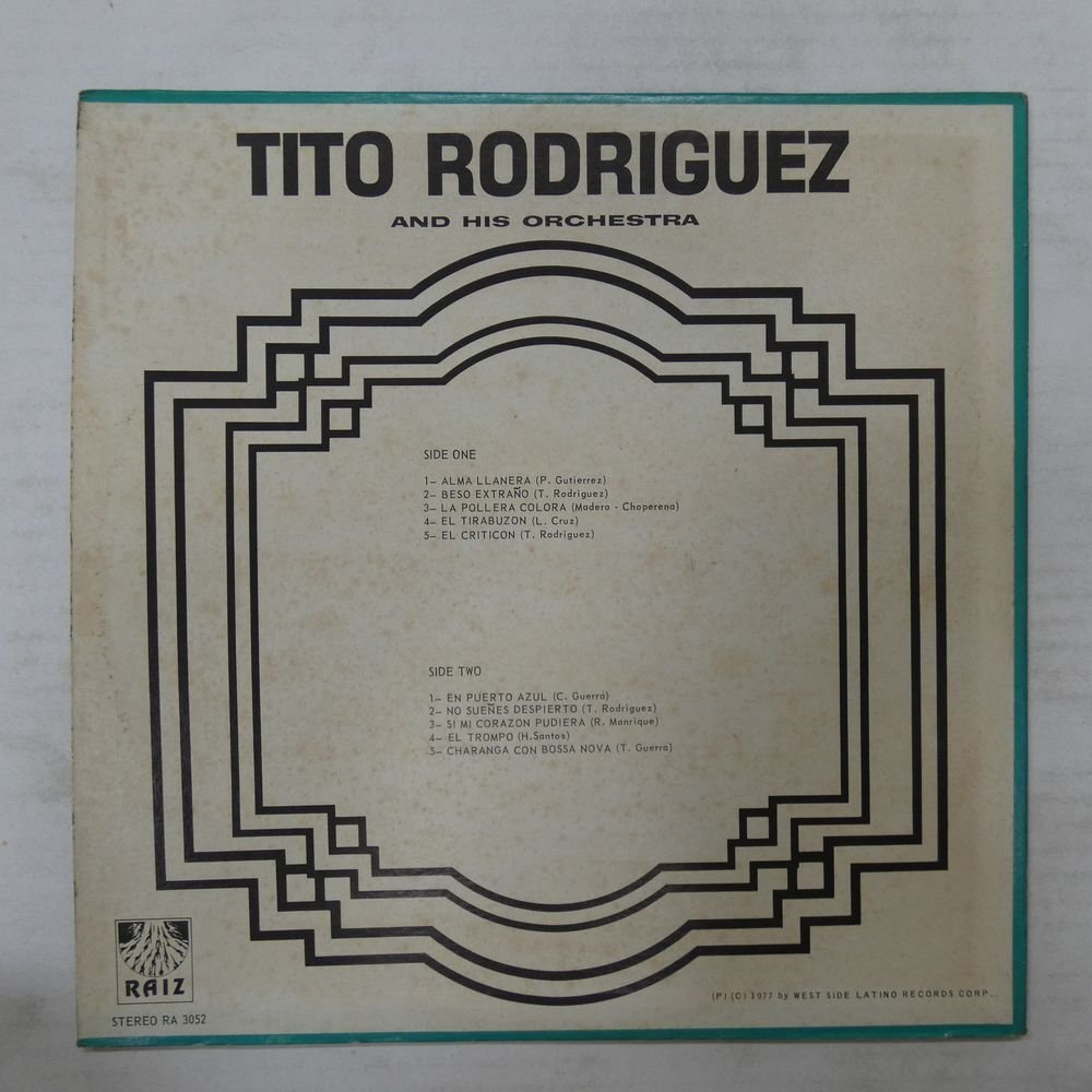 46072669;【US盤/Latin】Tito Rodriguez And His Orchestra / In Puerto Azul, Venezuelaの画像2