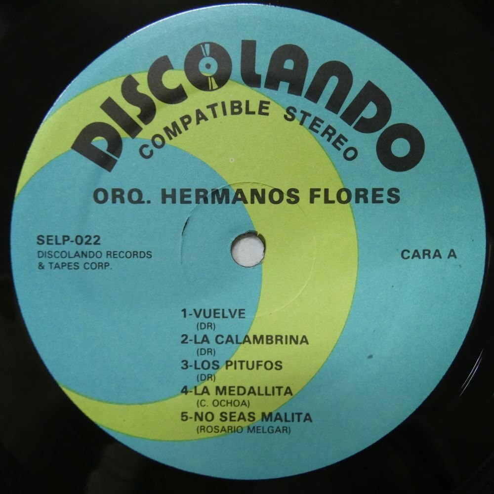 46072725;【US盤/Latin/シュリンク】Los Hermanos Flores / Vol. 5の画像3