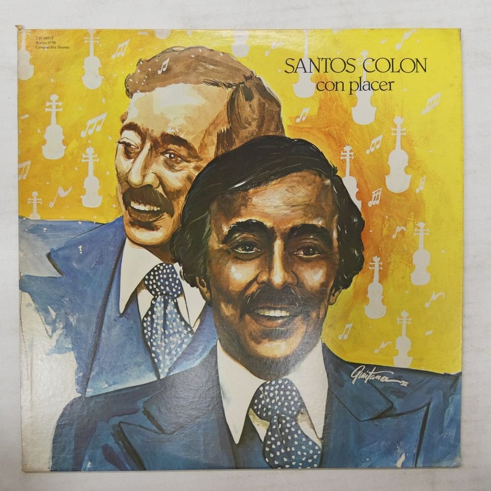 46072687;【US盤/FANIA/STERLING刻印/Latin】Santos Colon / Con Placerの画像1