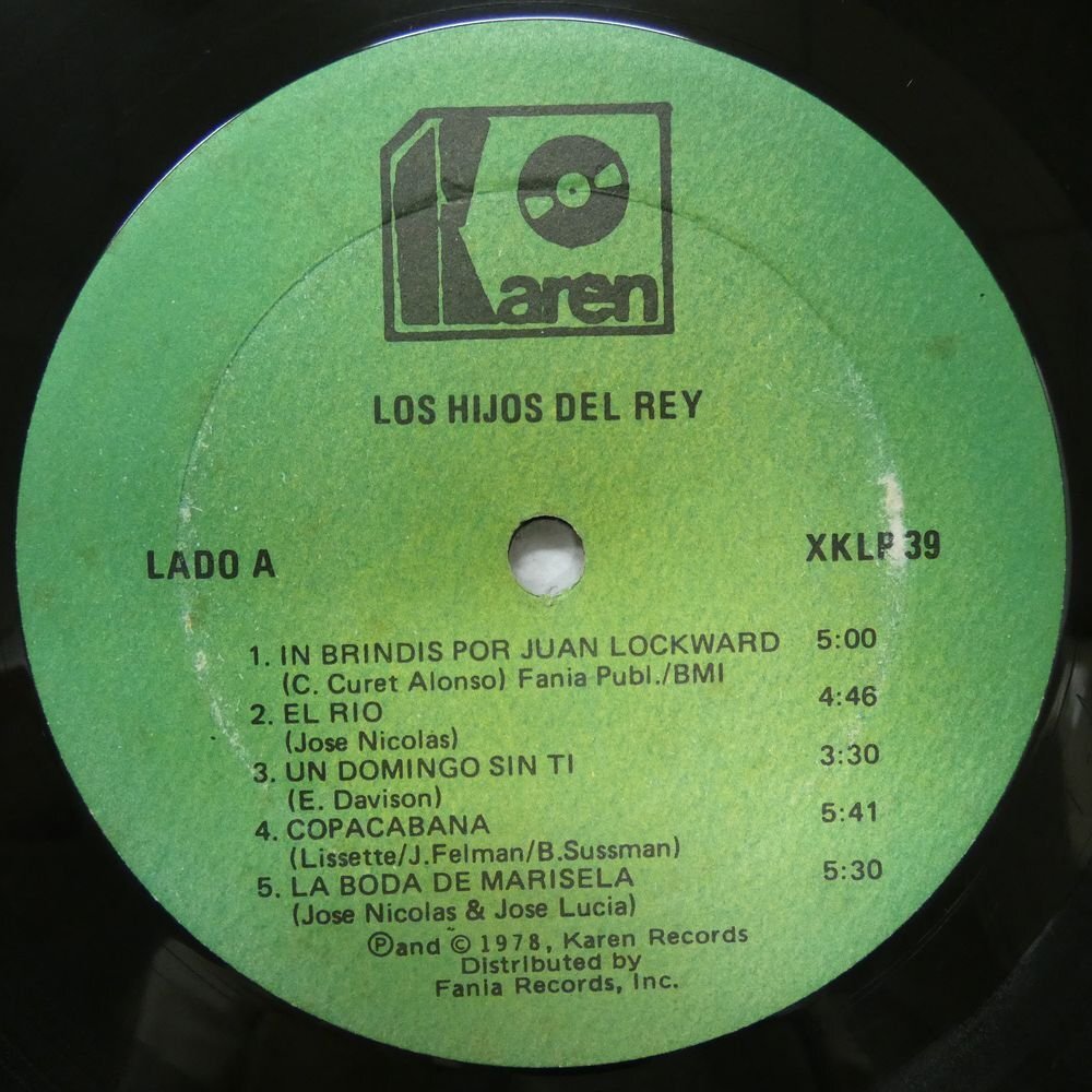 46072723;【US盤/Latin】Los Hijos Del Rey / S・Tの画像3