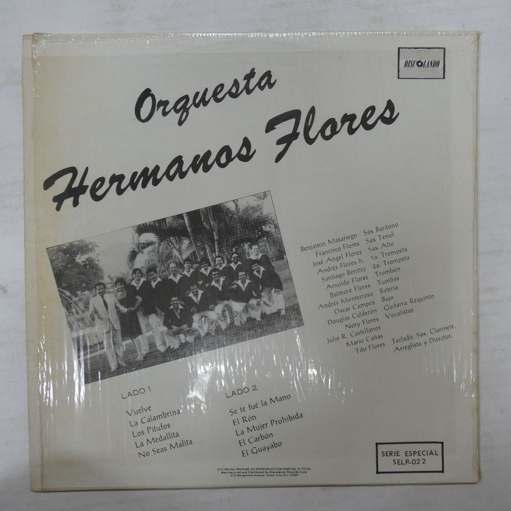 46072725;【US盤/Latin/シュリンク】Los Hermanos Flores / Vol. 5の画像2