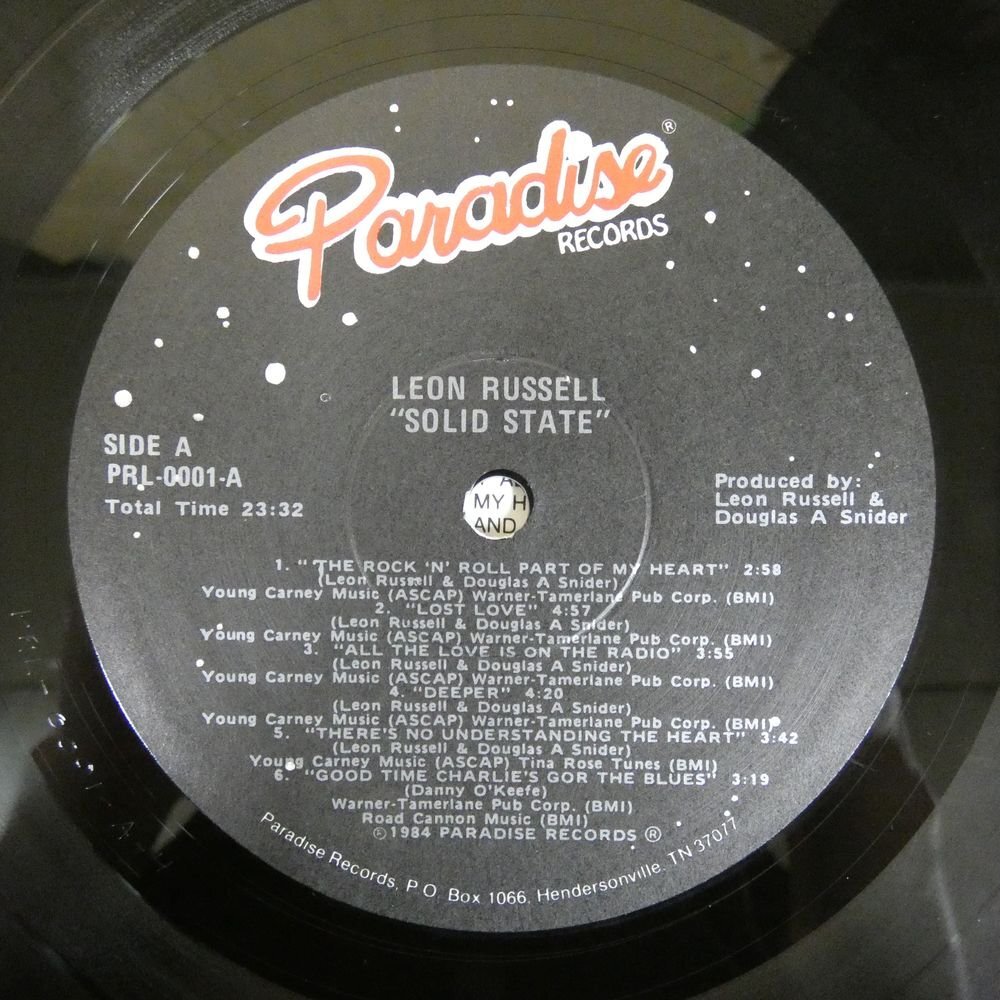 46072810;【US盤/シュリンク/SSW】Leon Russell / Solid Stateの画像3