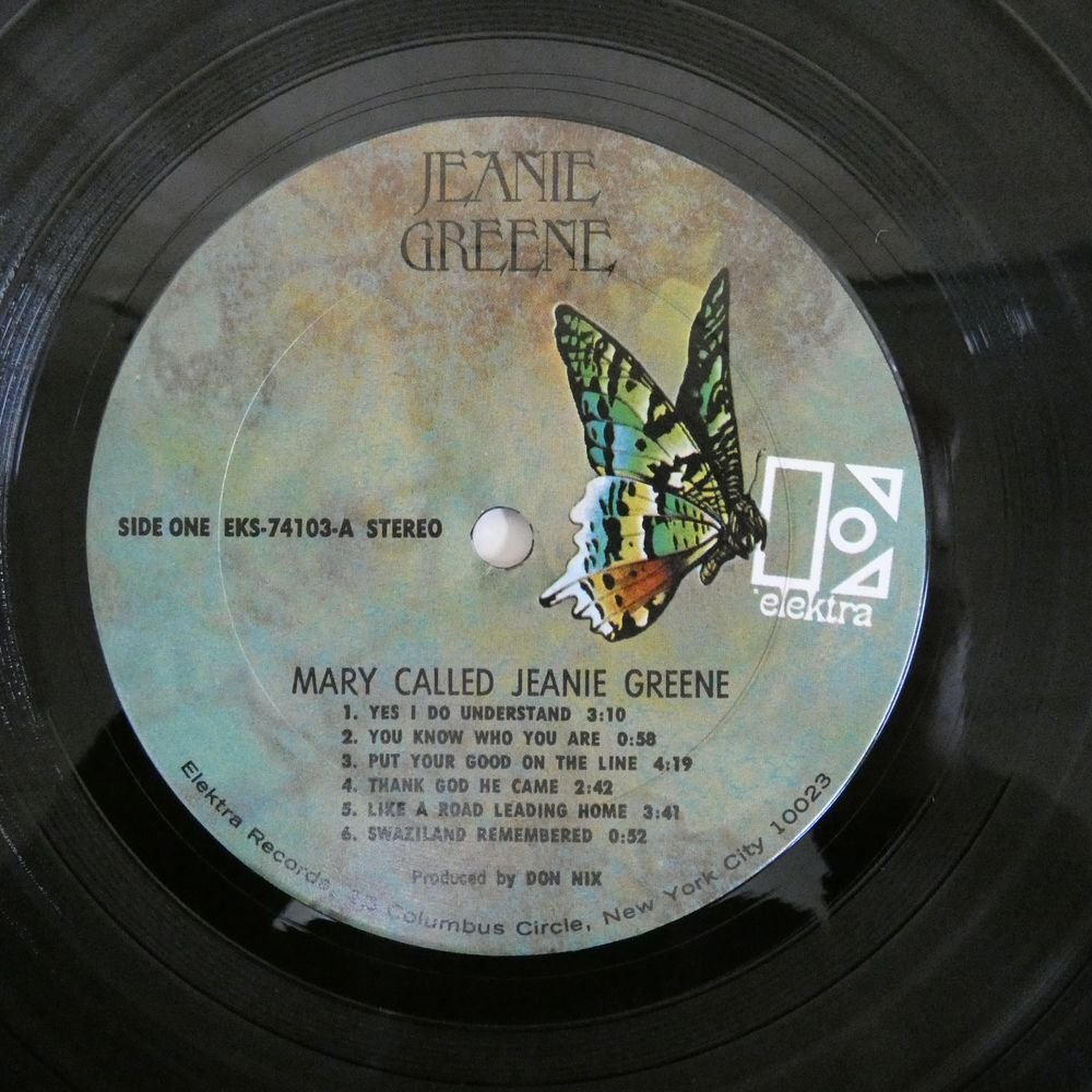 46072830;【US盤】Jeanie Greene / Mary Called Jeanie Greeneの画像3