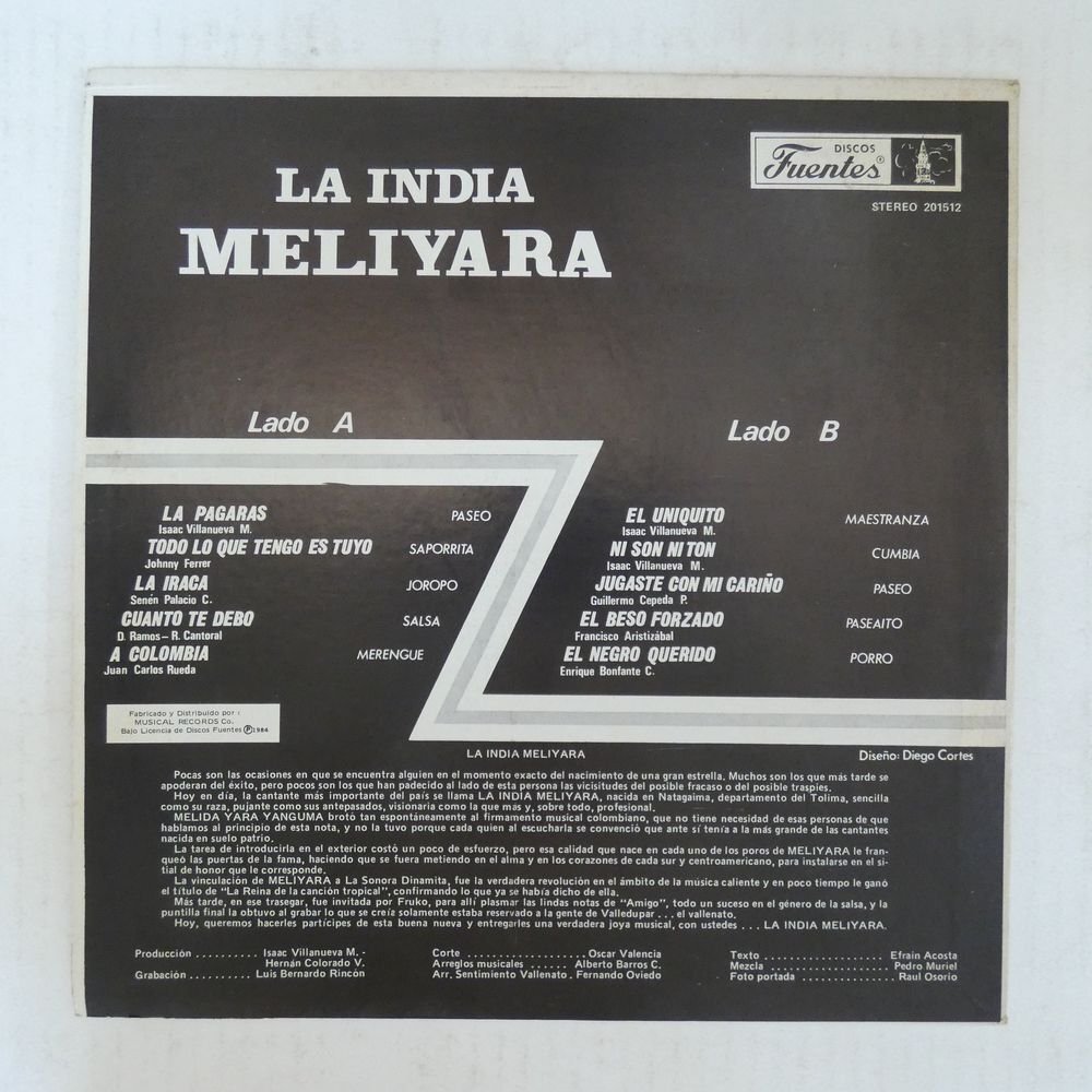 46072929;【US盤/Latin】La India Meliyara / Con Todoの画像2