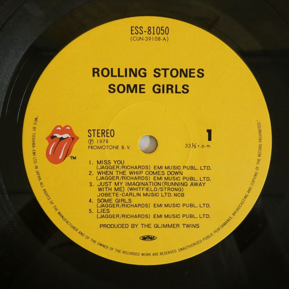 47056824;【国内盤】The Rolling Stones ローリング・ストーンズ / Some Girls 女たちの画像3