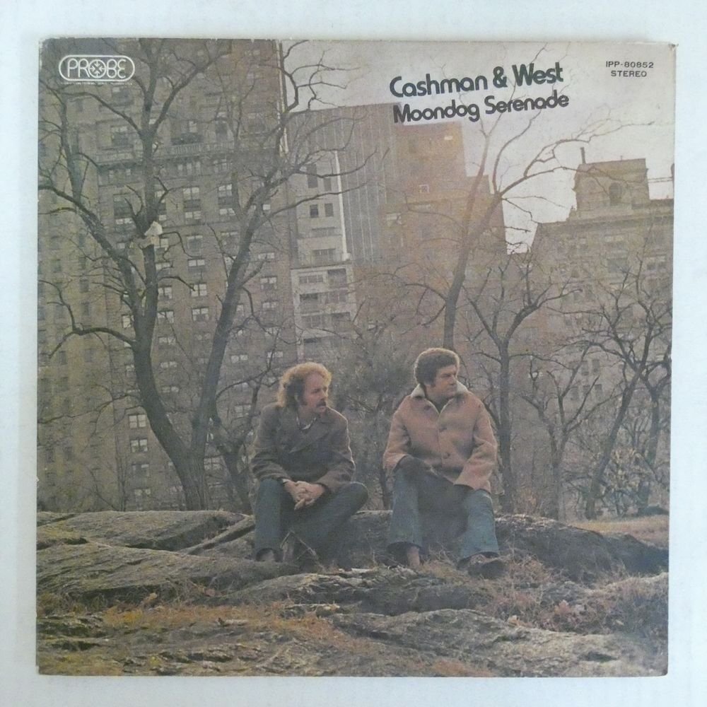 47056878;【国内盤/プロモ白ラベル/見開き】Cashman & West / Moondog Serenadeの画像1