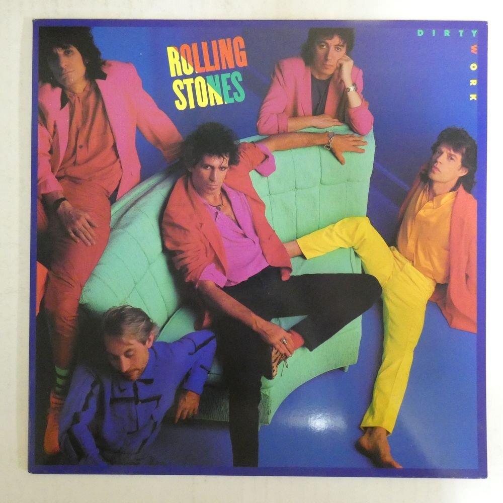 47056884;【国内盤/ステッカー付】Rolling Stones / Dirty Workの画像1