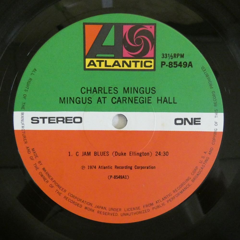 47056976;【国内盤】Charles Mingus / Mingus At Carnegie Hallの画像3