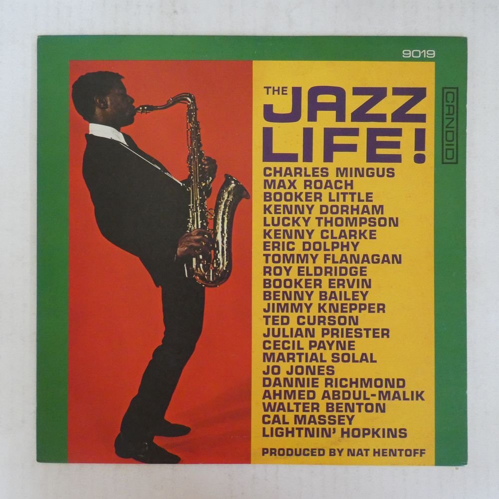 47057112;【国内盤/Candid】V.A. (Charles Mingus, Max Roach, Booker Little etc.) / The Jazz Life!の画像1