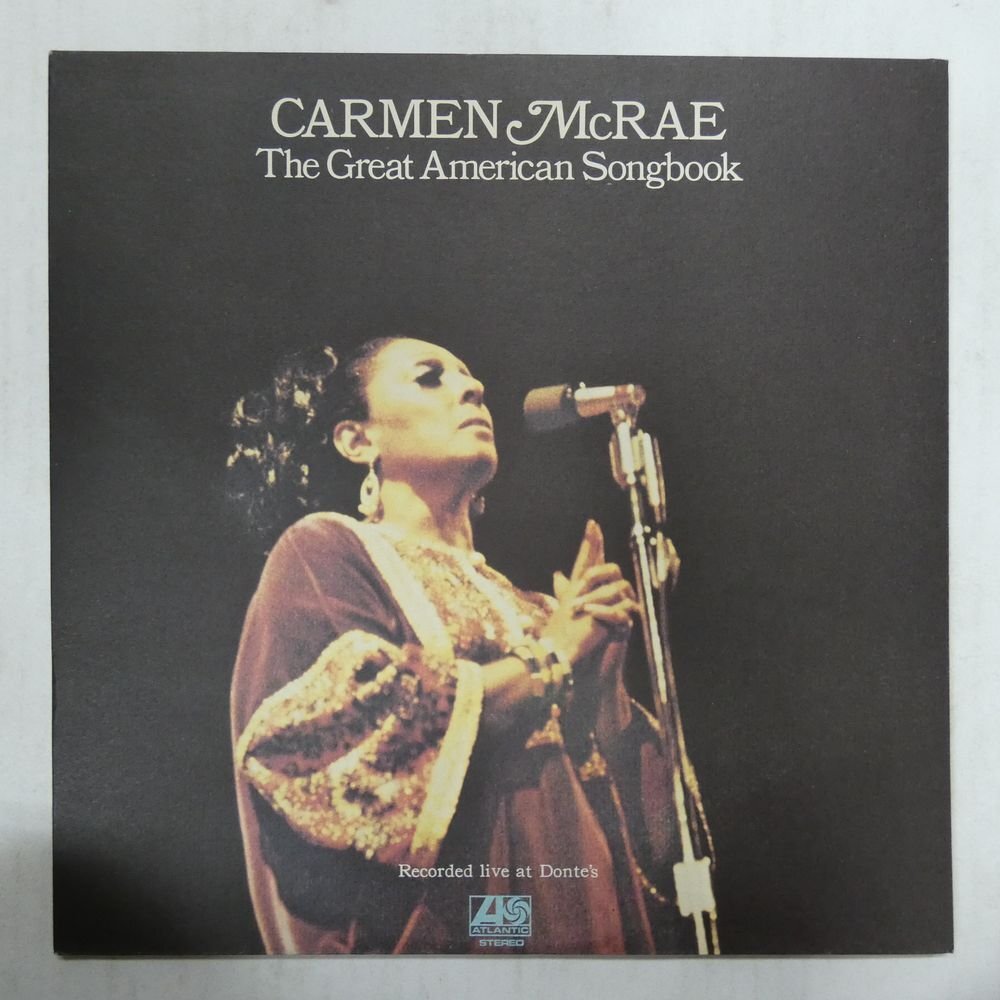 47057286;【国内盤/美盤/2LP/見開き】Carmen McRae / The Great American Songbookの画像1