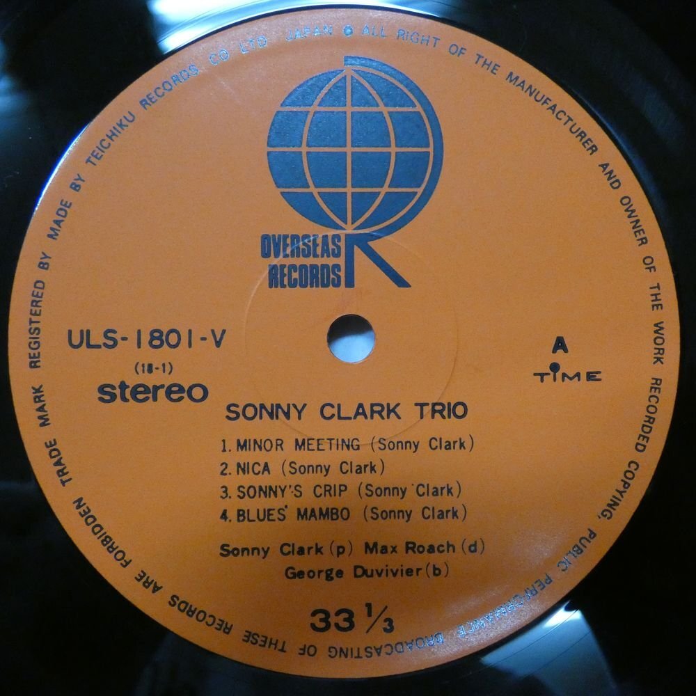 47057418;【帯付】Sonny Clark Trio / S.T.の画像3