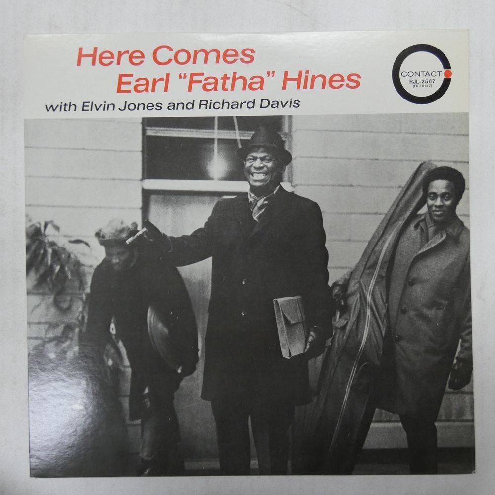 47057471;【国内盤】Earl Hines Trio / Here Comes_画像1