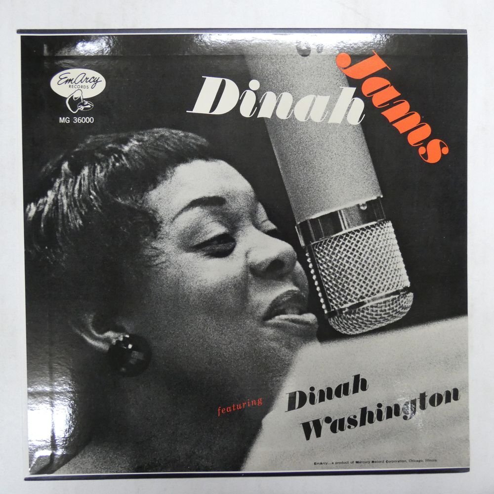 47057475;【国内盤/美盤/MONO】Dinah Washington / Dinah Jams ダイナ・ワシントン・ウィズ・クリフォード・ブラウンの画像1