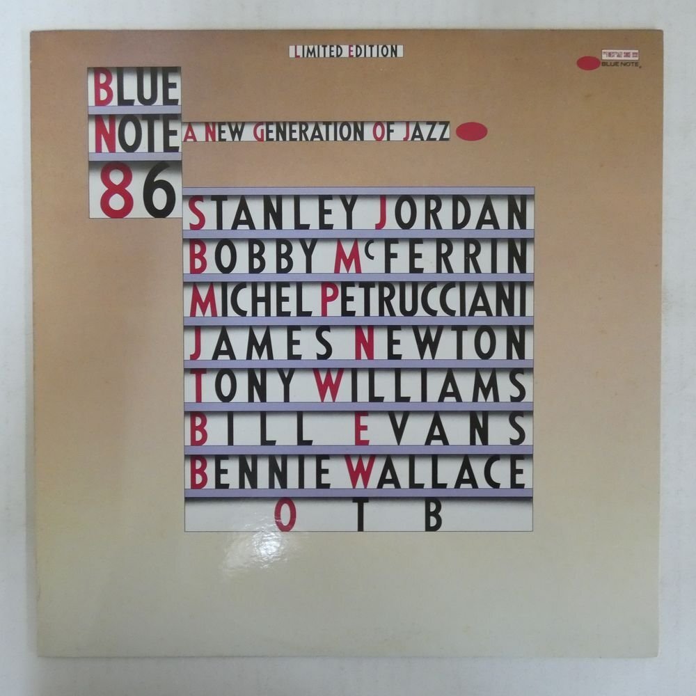 46073063;【国内盤/BLUE NOTE/美盤】V・A / Blue Note 86, A New Generation Of Jazzの画像1