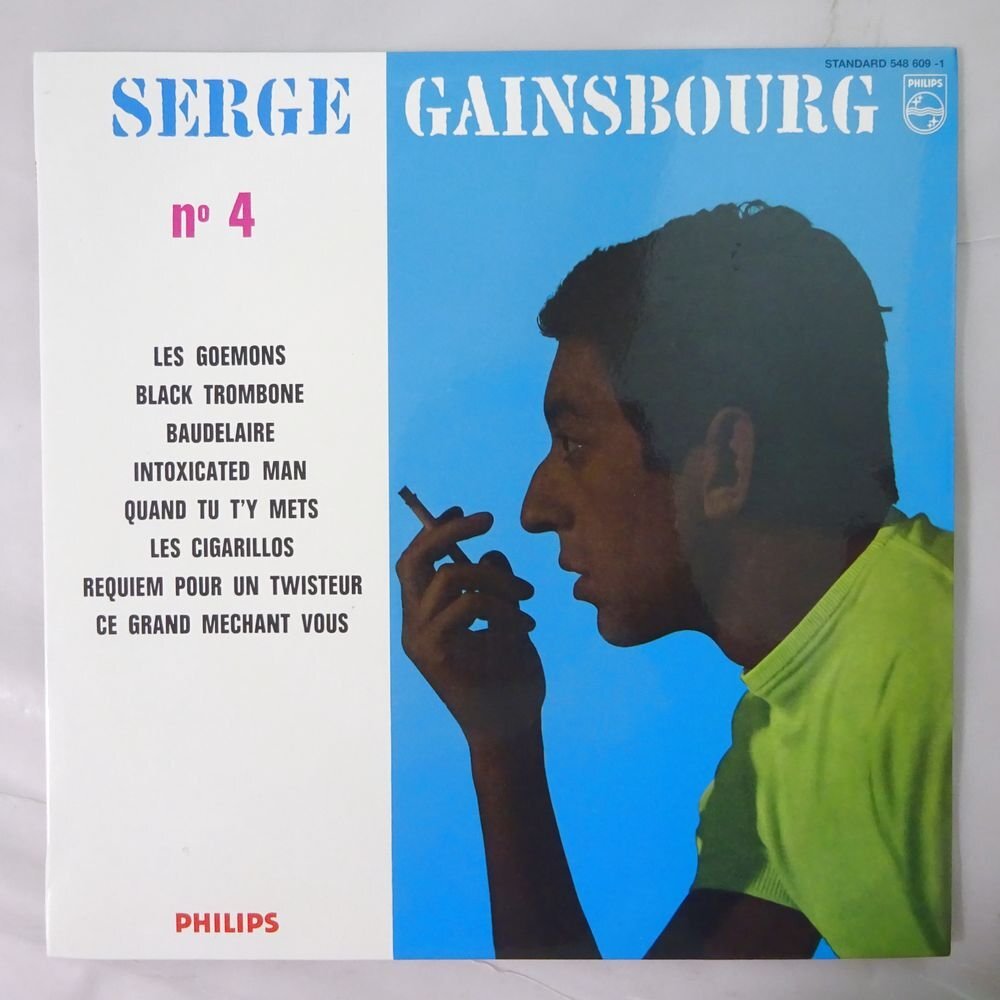 10025228;【France盤/ペラジャケ/シリアルナンバー/10inch】Serge Gainsbourg / N° 4の画像1