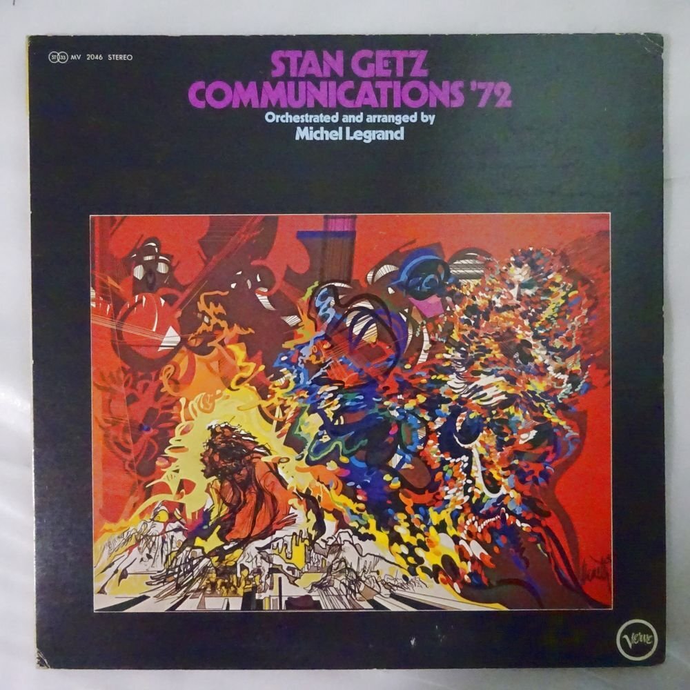 10025255;【国内盤/見開き/Verve】Stan Getz / Communications '72の画像1