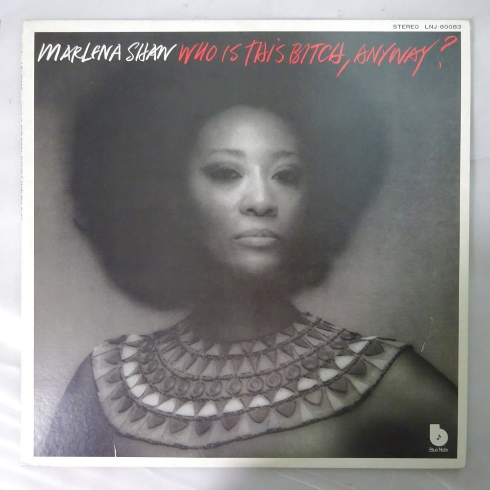 10025164;【国内盤/Blue Note】Marlena Shaw / Who Is This Bitch, Anyway?の画像1