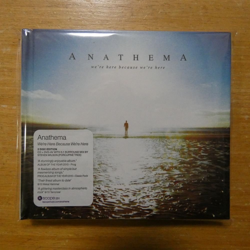 802644825120;【未開封/CD+DVD】ANATHEMA / we're here because we're hereの画像1