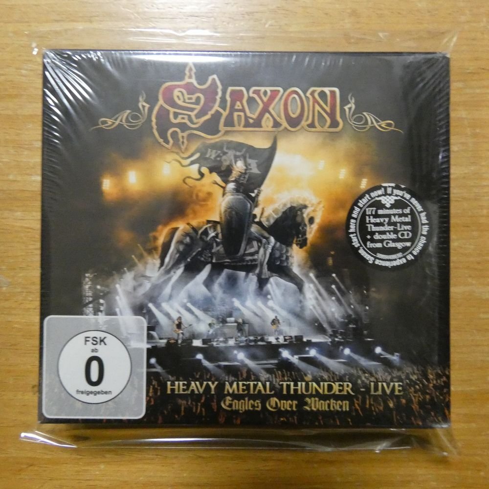 5099944088392;【未開封/3CD】SAXON / HEAVY METAL THUNDER-LIVEの画像1