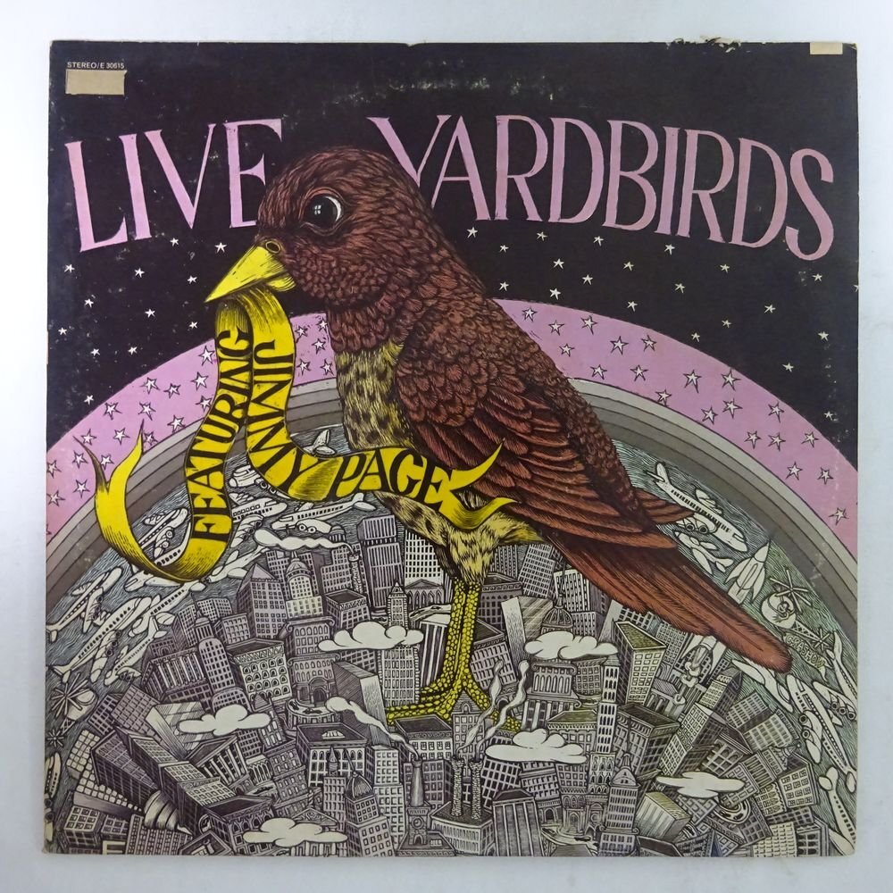 14031014; [Американский оригинал / машинная штамповка / мат с обеих сторон 1A] The Yardbirds / Live Yardbirds (при участии Джимми Пейджа)
