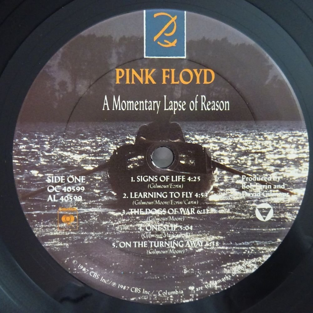 14031023;【ほぼ美盤/USオリジナル/DMM刻印/見開き】Pink Floyd / A Momentary Lapse Of Reasonの画像3